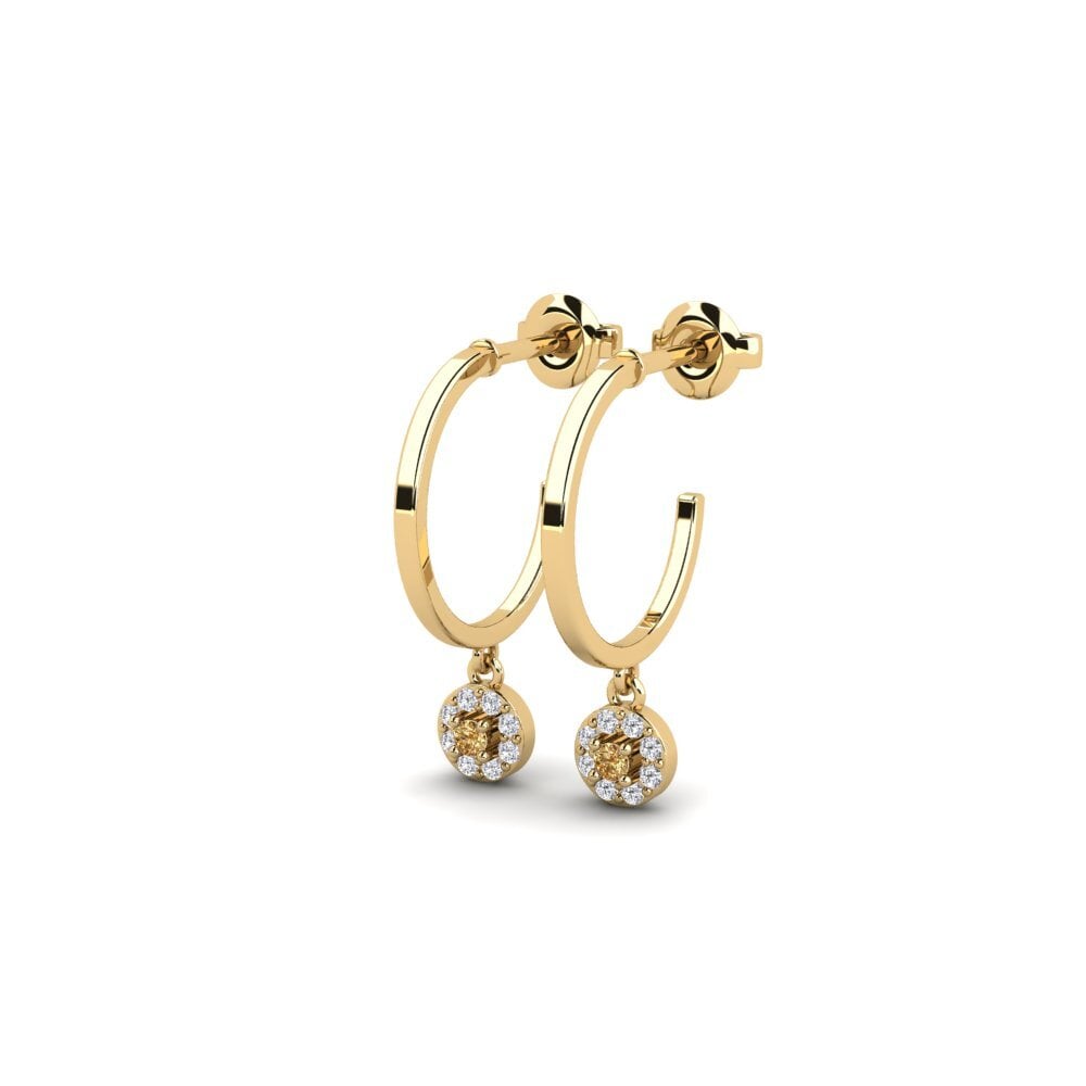 Brown Diamond Women's Earring Kasita