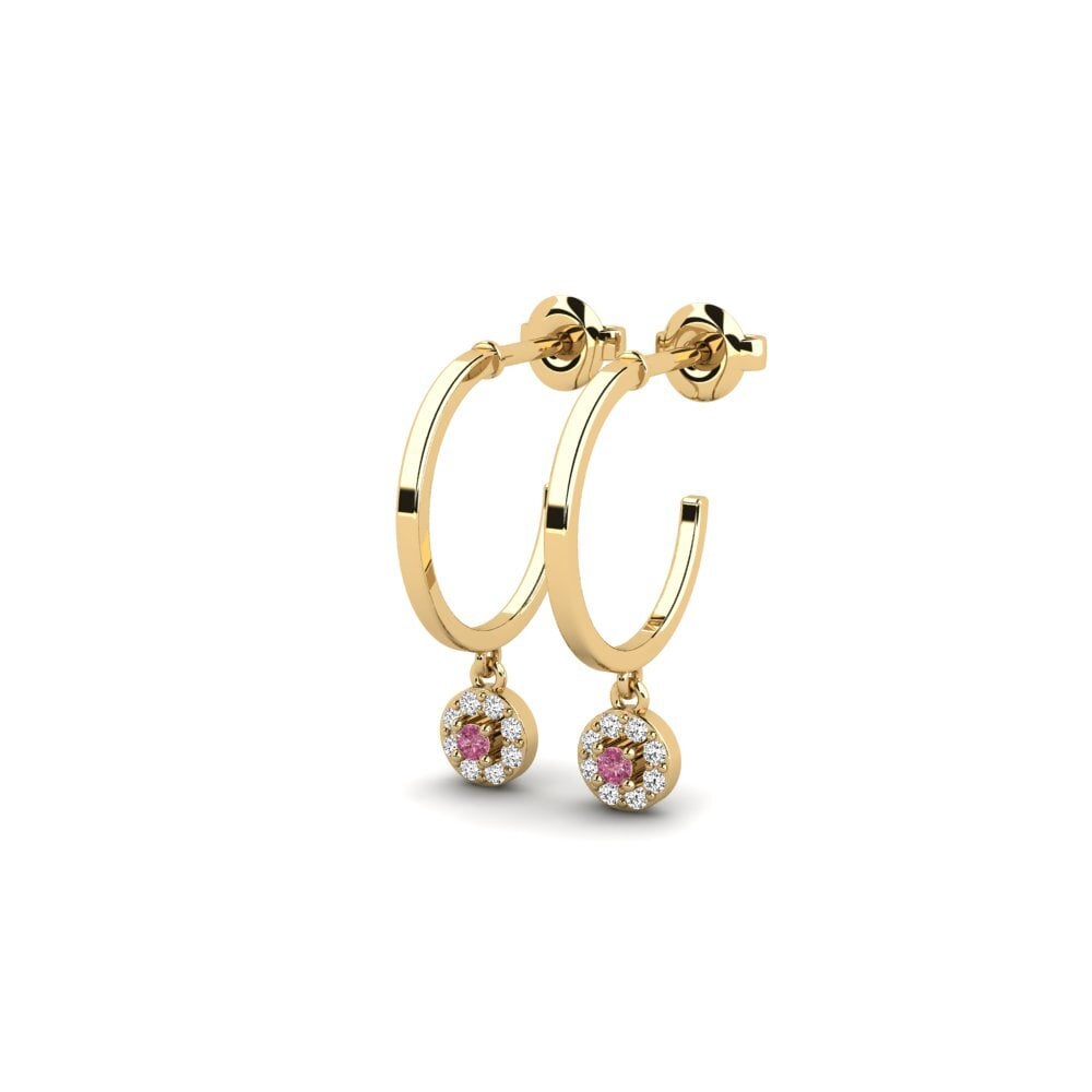 Rhodolite Garnet Women's Earring Kasita