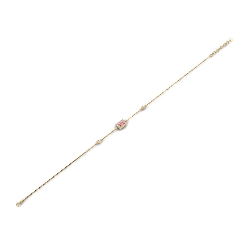 Zafiro Rosado Pulsera de Mujer Kuluba