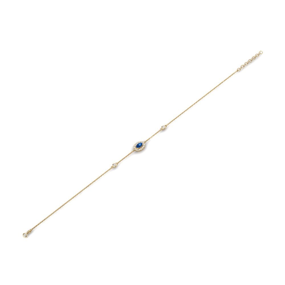 Circonita Azul Oscuro Pulsera de Mujer Kuvutia