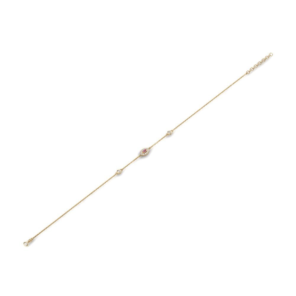 Granate Rhodolite Pulsera de Mujer Madani