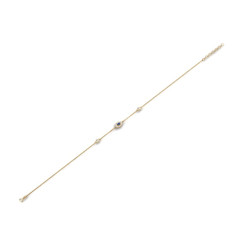 Circonita Azul Oscuro Pulsera de Mujer Madani