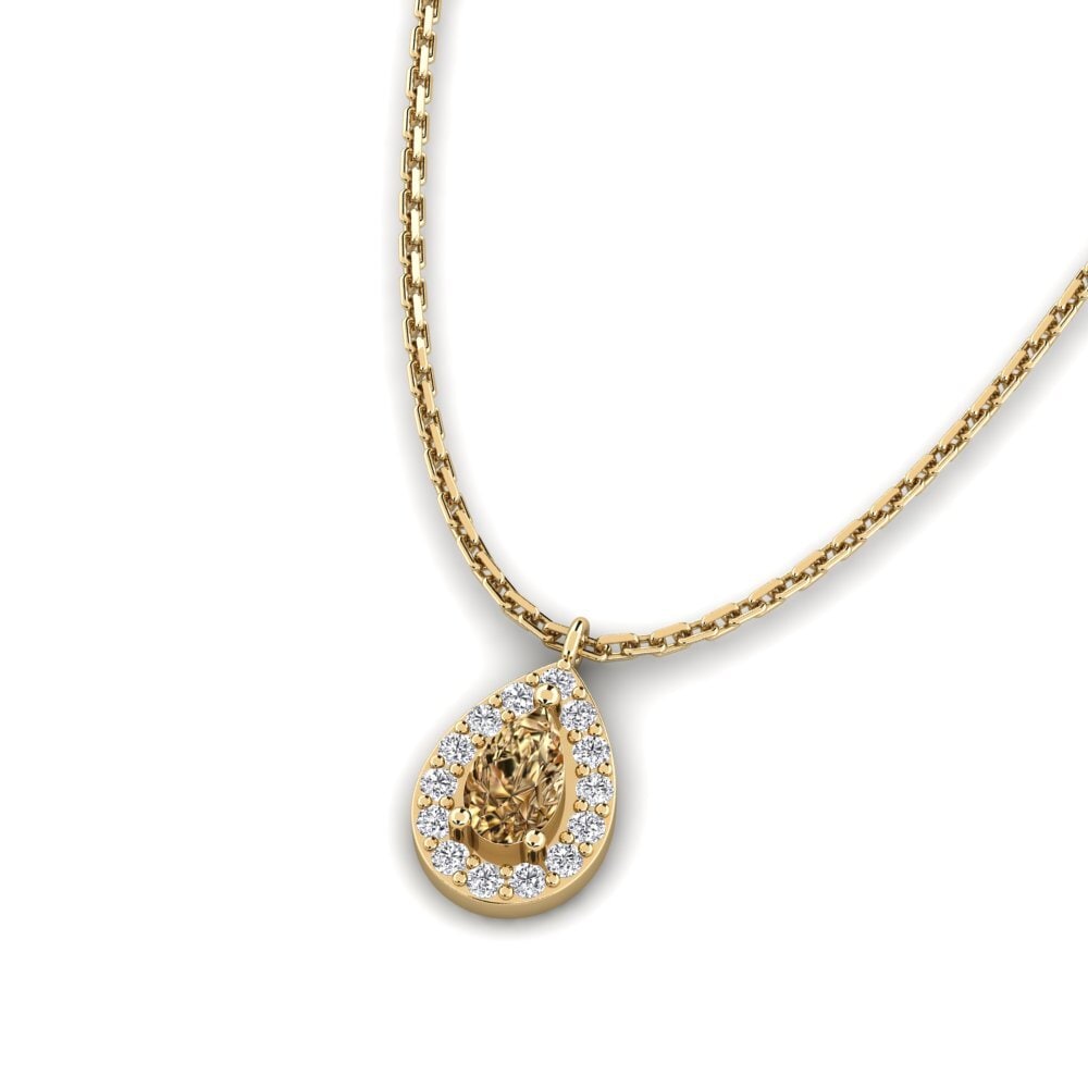 Brown Diamond Women's Pendant Pangrasa