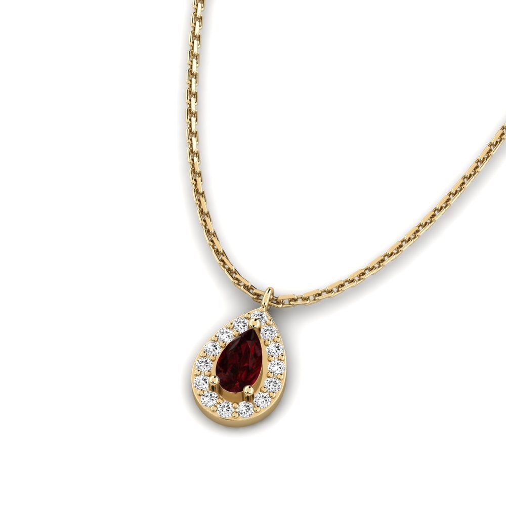 Garnet Women's Pendant Pangrasa
