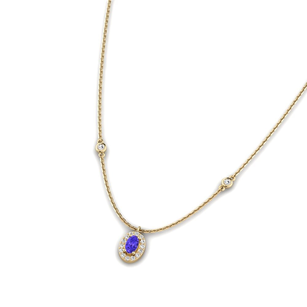 Tanzanite Women's Necklace Phiri