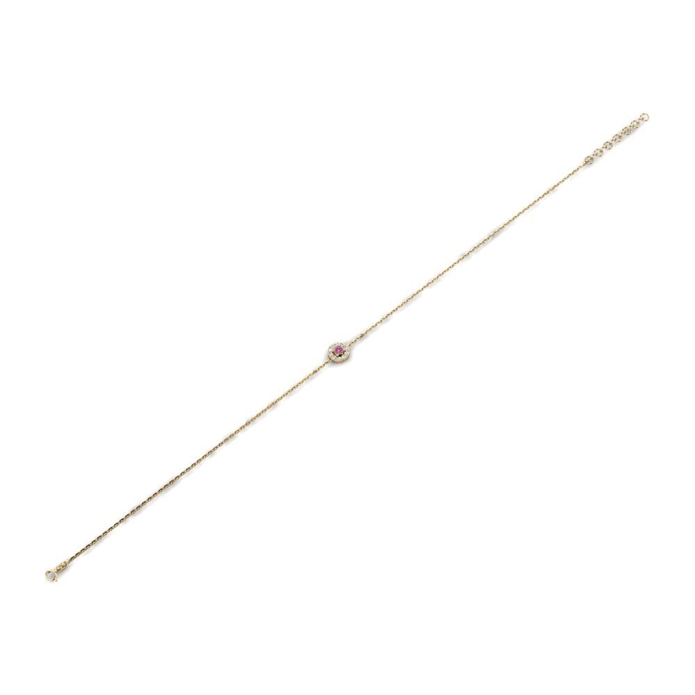 Granate Rhodolite Pulsera de Mujer Skriven