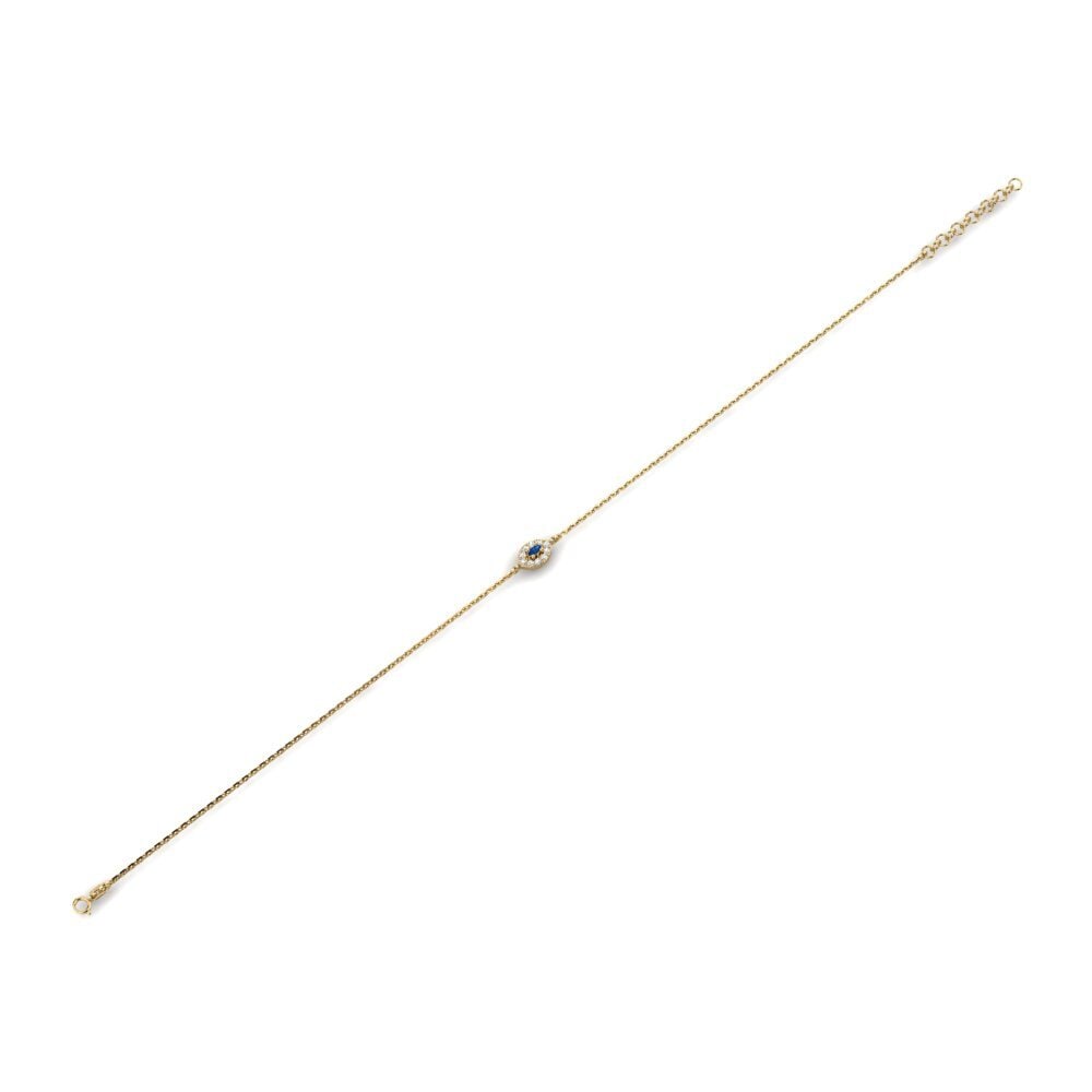 Circonita Azul Oscuro Pulsera de Mujer Verborgen