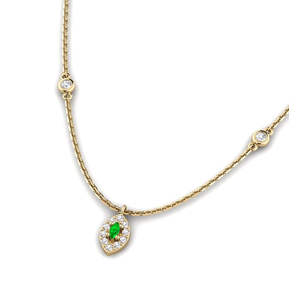 Esmeralda Collar de Mujer Wunizsa