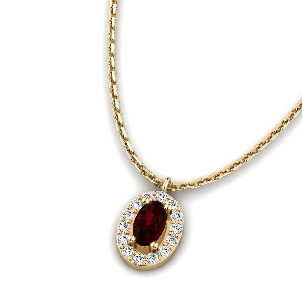 Garnet Women's Pendant Yeset