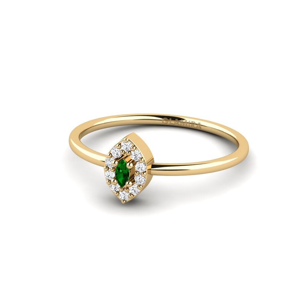 Green Zirconia Stackable Ring Zaisas