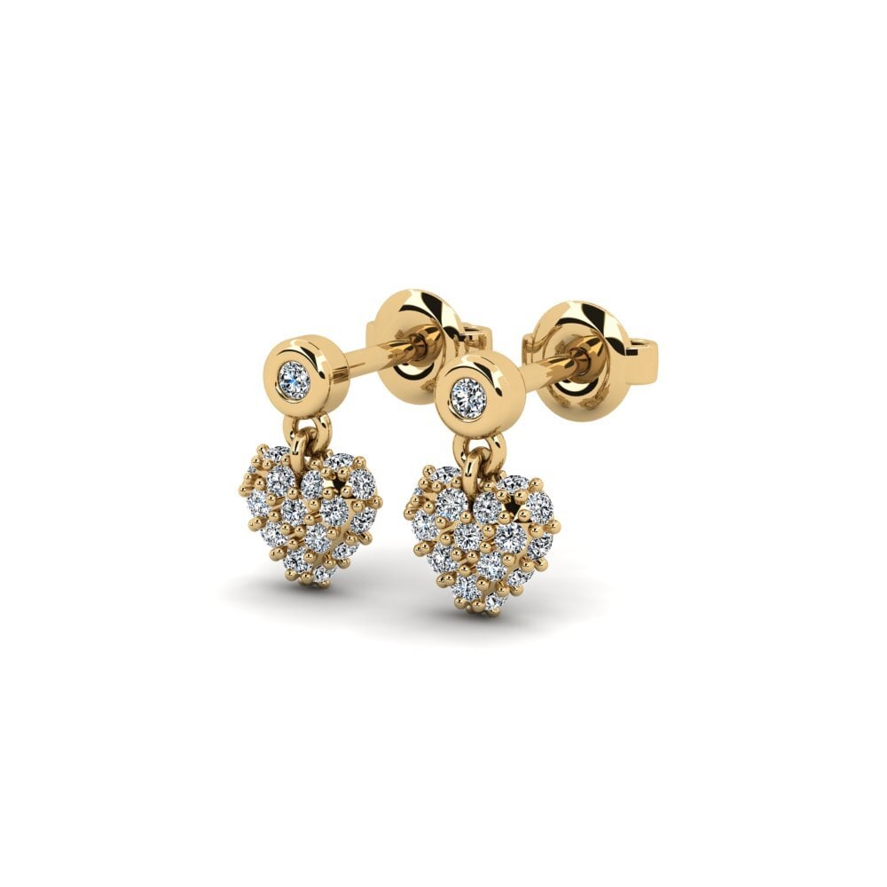 Zirkonia Damen ohrring Cassy