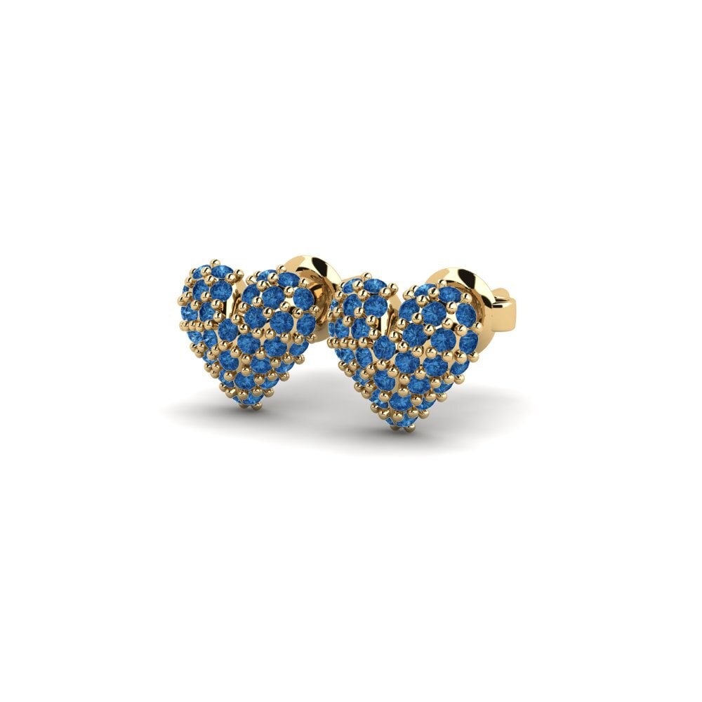 sapphire-zirconia Women's ต่างหู Clarsy