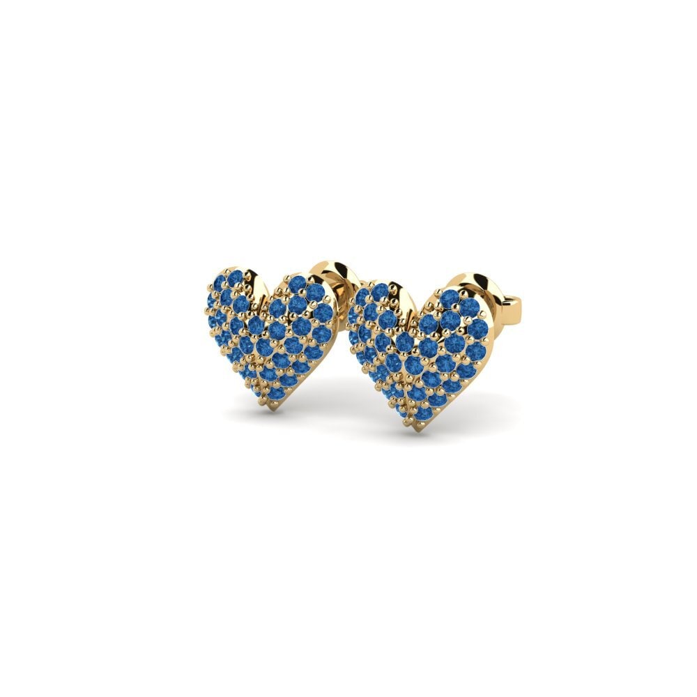 sapphire-zirconia Women's ต่างหู Gracy
