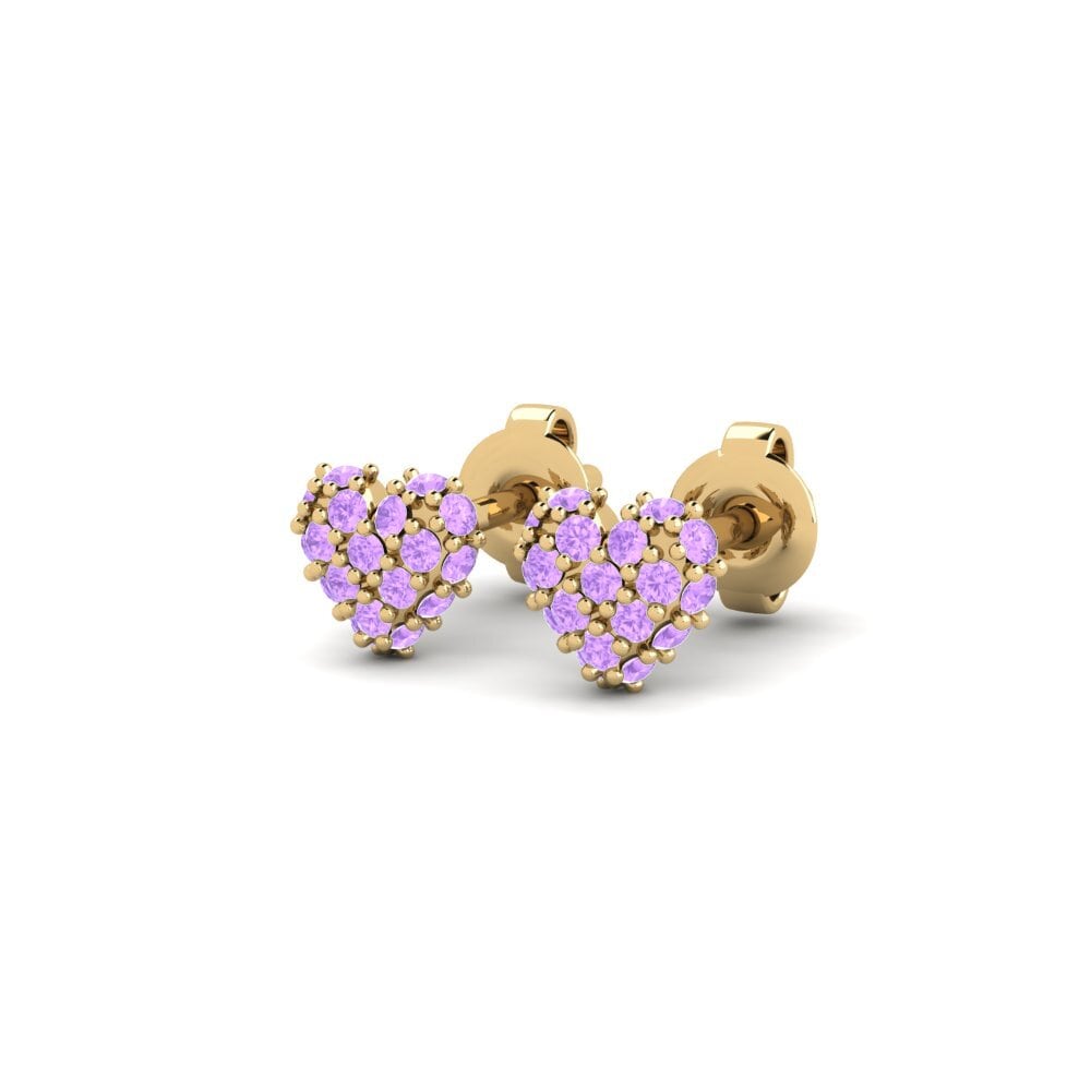 Amethyst Damen ohrring Henny