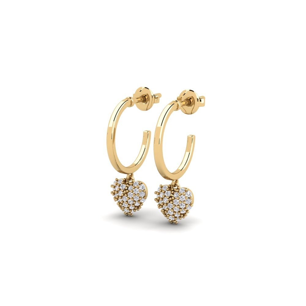 Diamant Dames Oorbellen Smidig