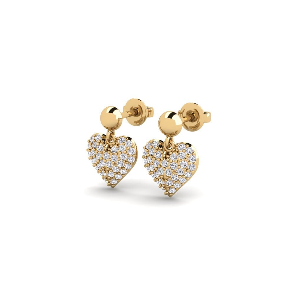 Diamant Dames Oorbellen Tedros