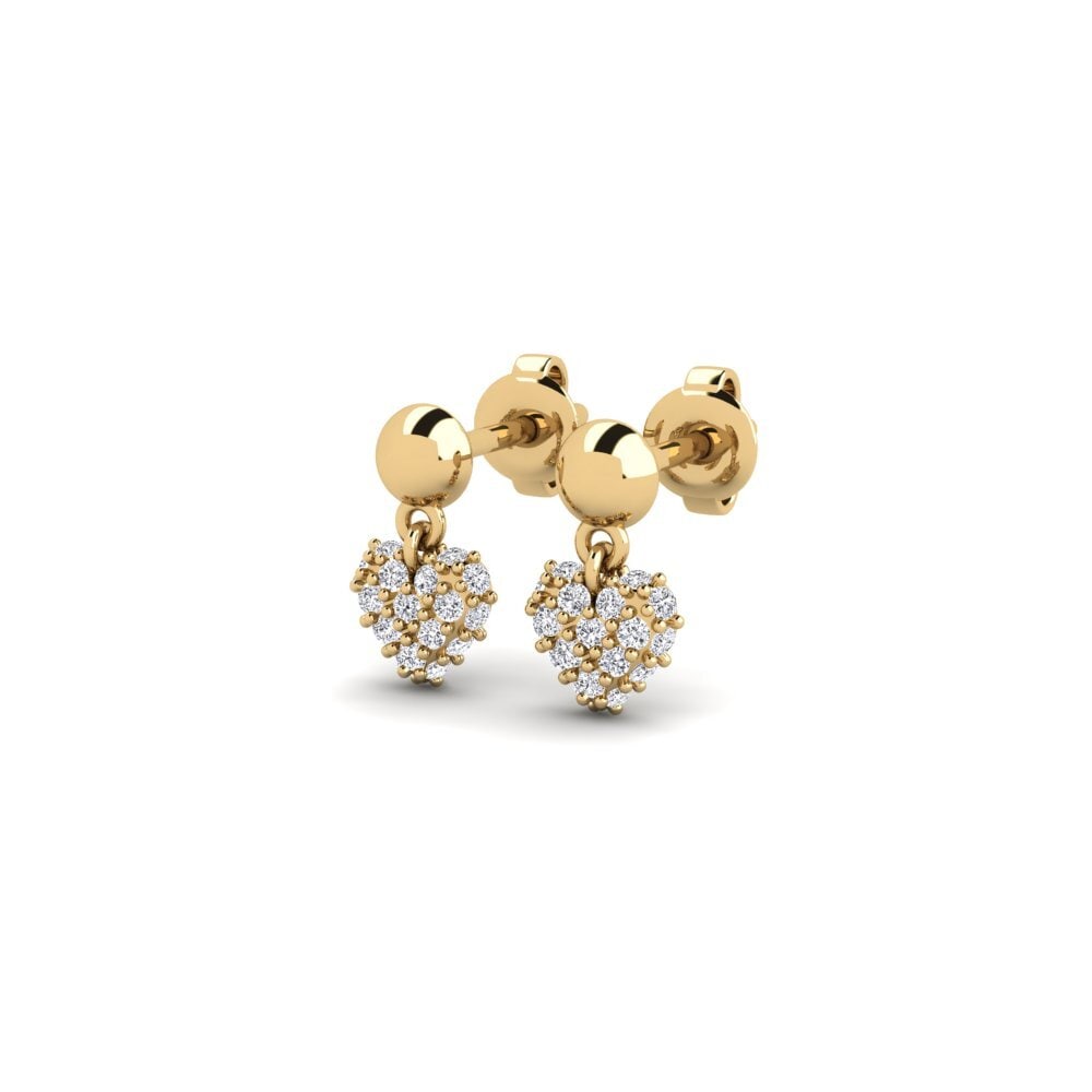 Diamant Dames Oorbellen Zenix