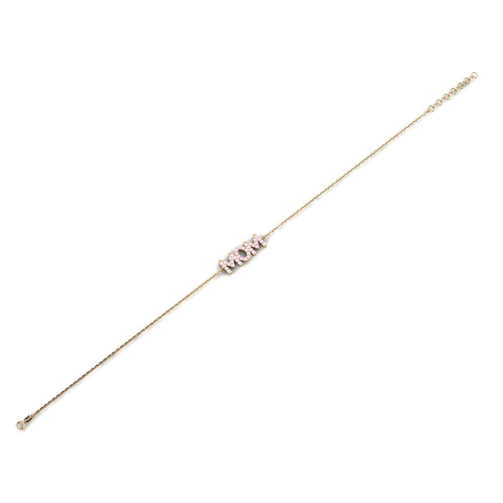 Zafiro Rosado Pulsera de Mujer Luang