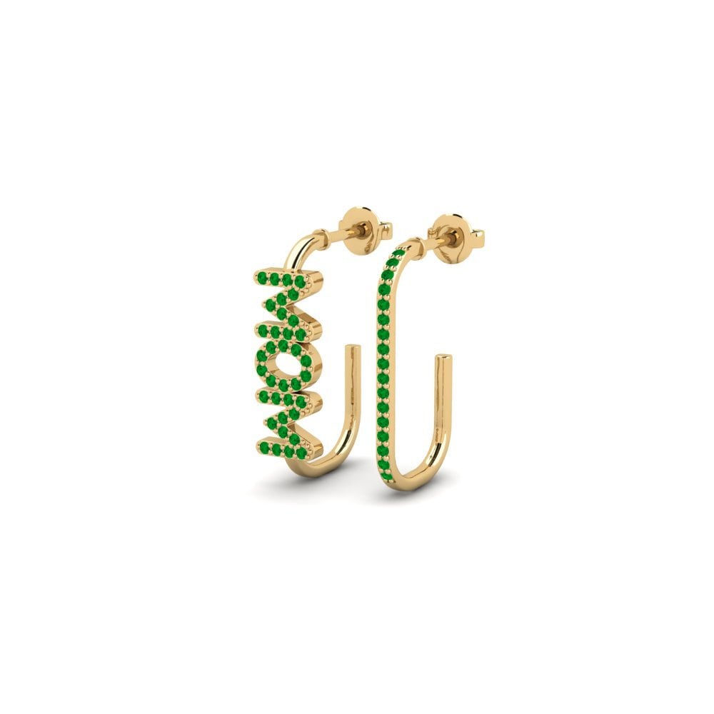 Emerald Women's Earring Mamage