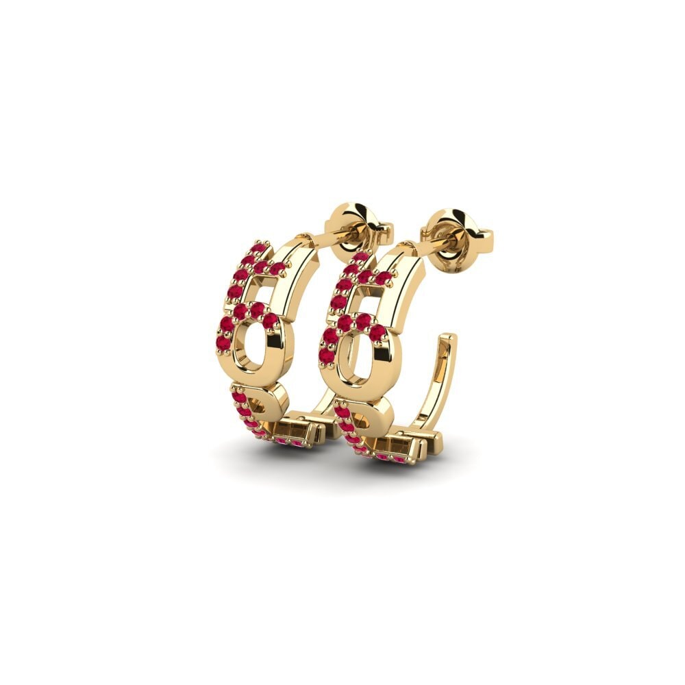 Ruby Women's Earring Oslanjanje