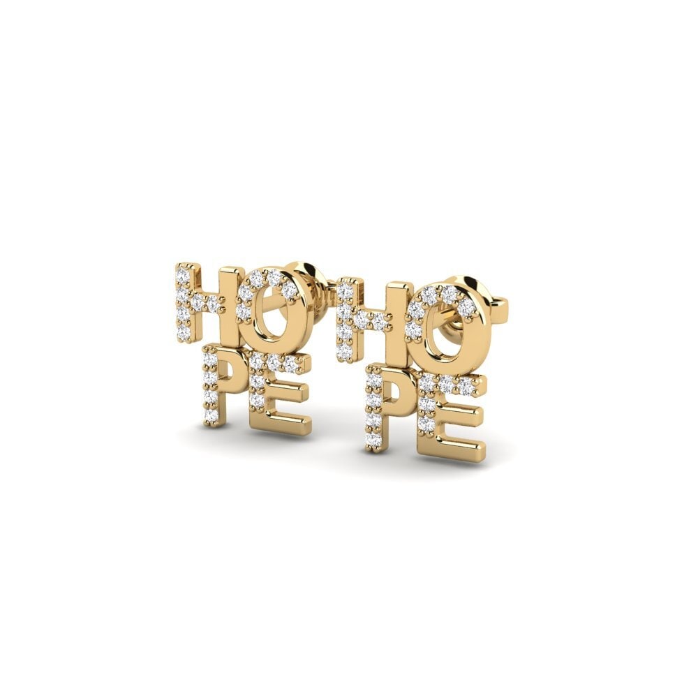 White sapphire Women's Earring Percoyo