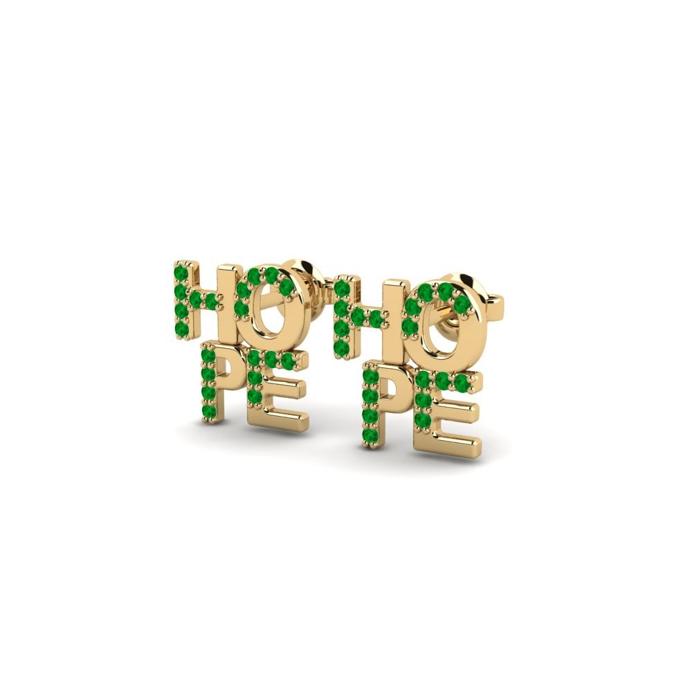 Emerald Women's Earring Percoyo