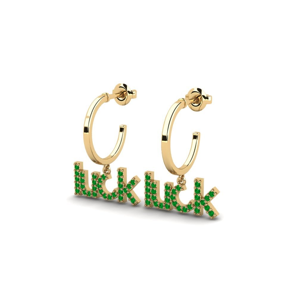 Emerald Women's Earring Signifo