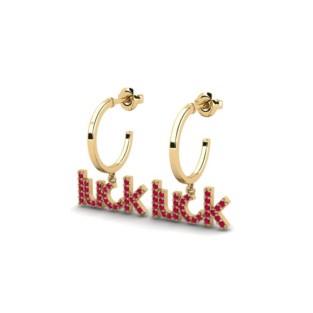 Ruby Women's Earring Signifo