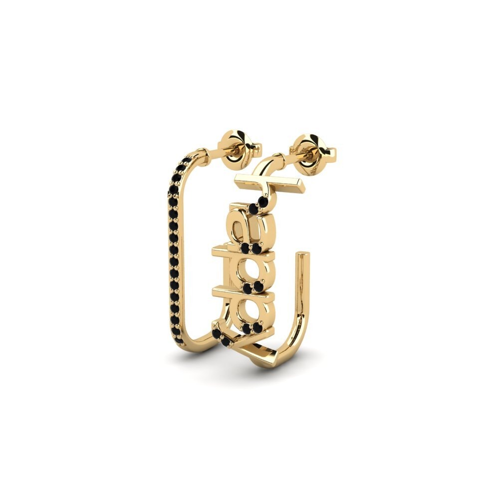 Black Diamond Women's Earring Sindisi