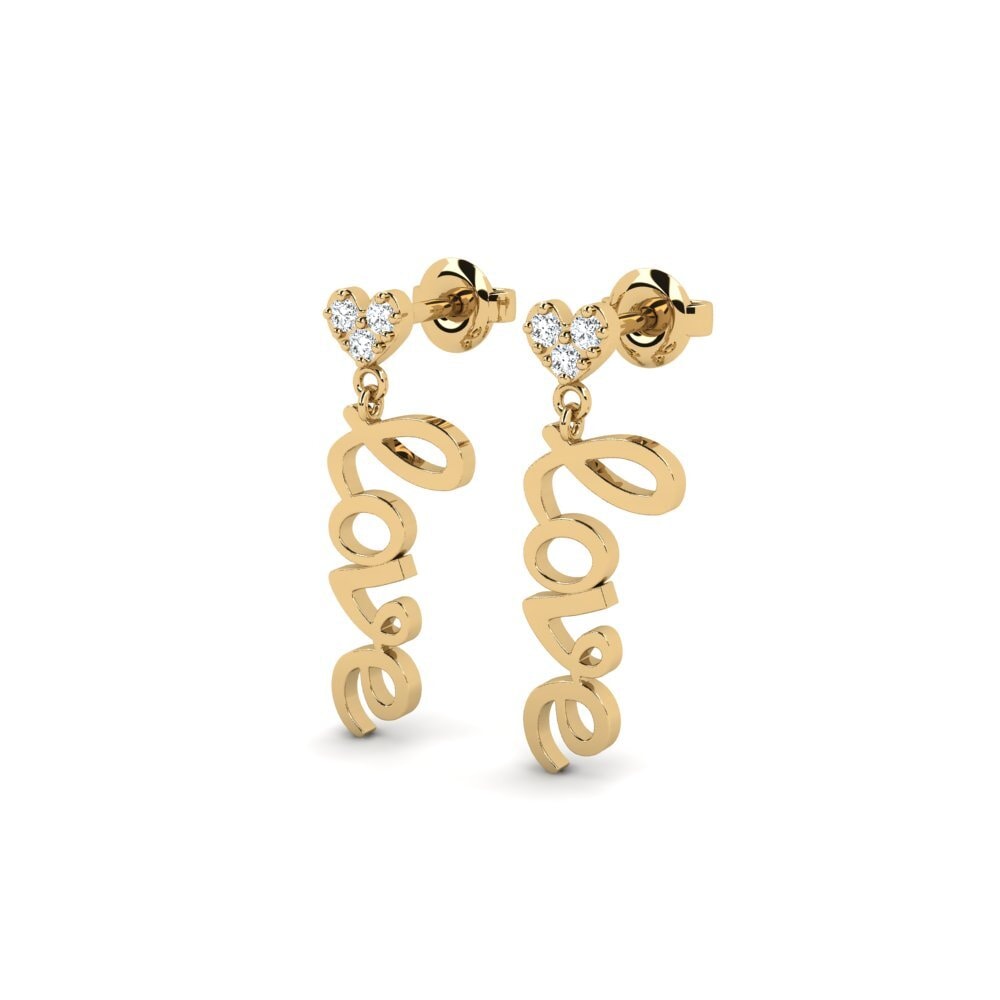 Zircone Boucle d'oreille femme Sulis