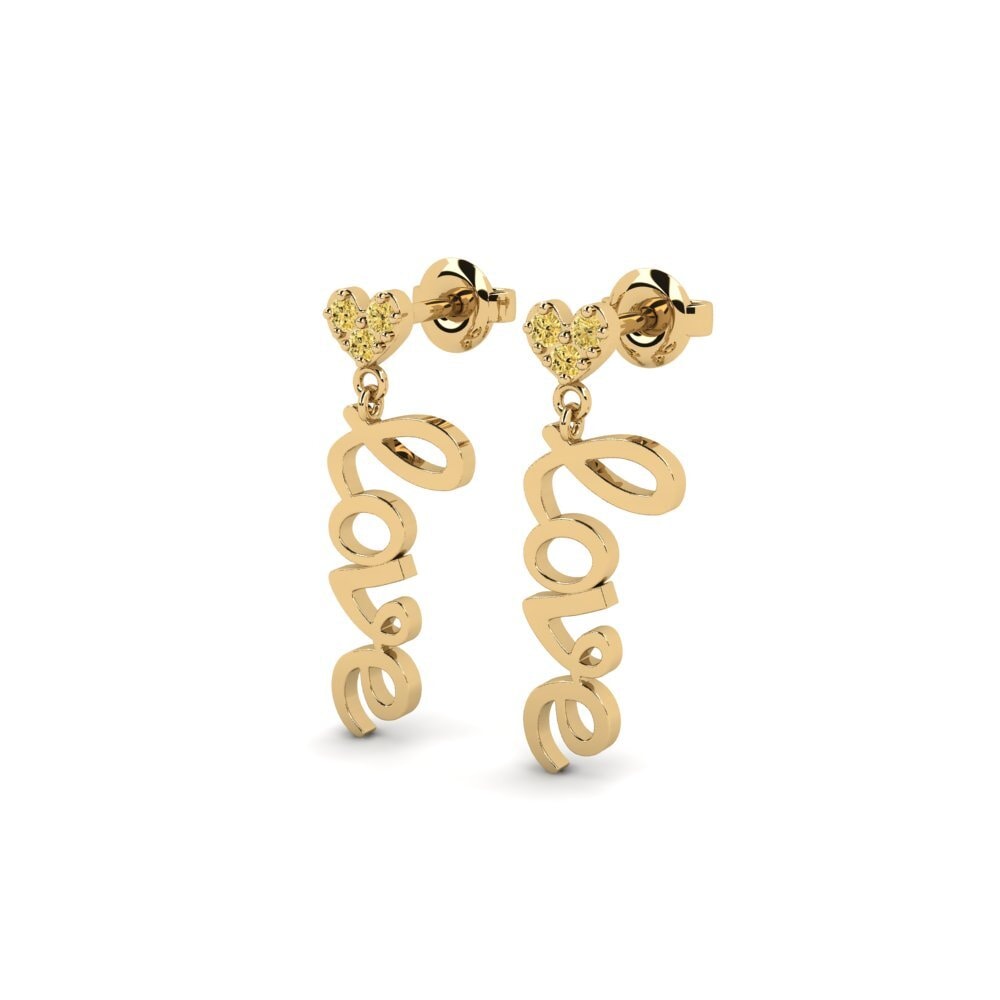 Yellow Diamond Women's Earring Sulis
