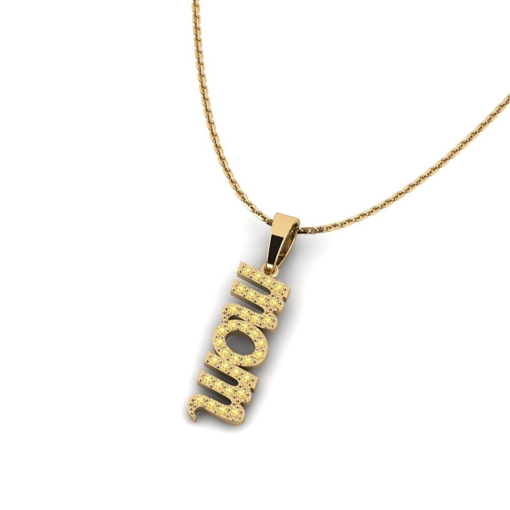 Yellow Diamond Women's Pendant Tahoe