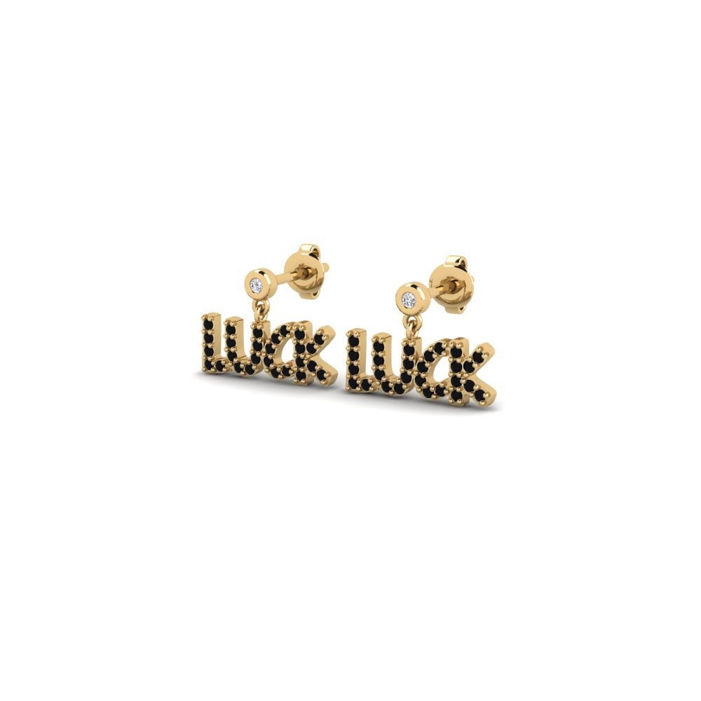Black Diamond Women's Earring Taruja