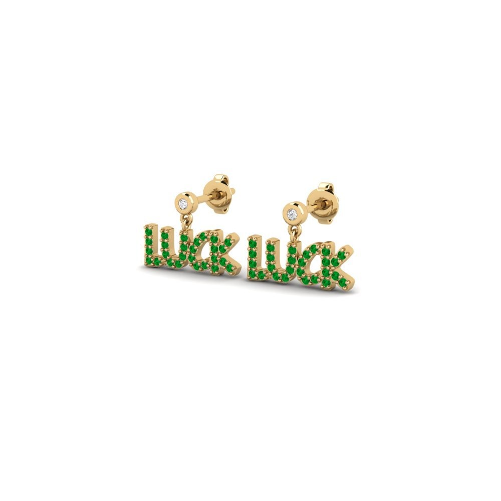 Emerald Women's Earring Taruja