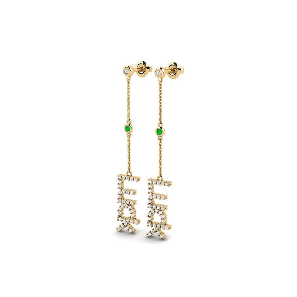 Emerald Women's Earring Tsov