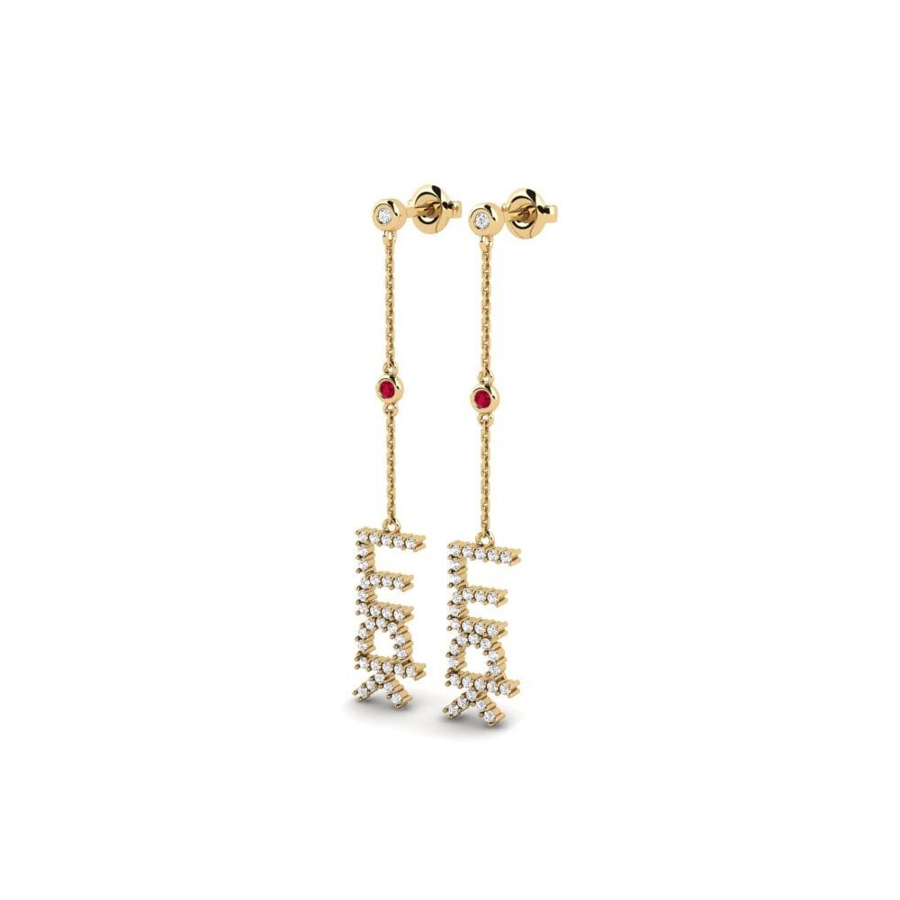 Ruby Women's Earring Tsov