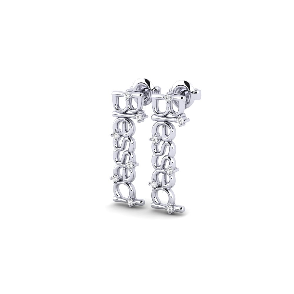 White Silver Women's Earring Tulagi