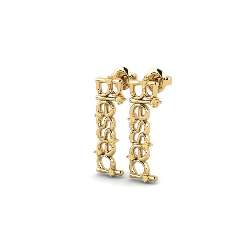 Yellow Diamond Women's Earring Tulagi