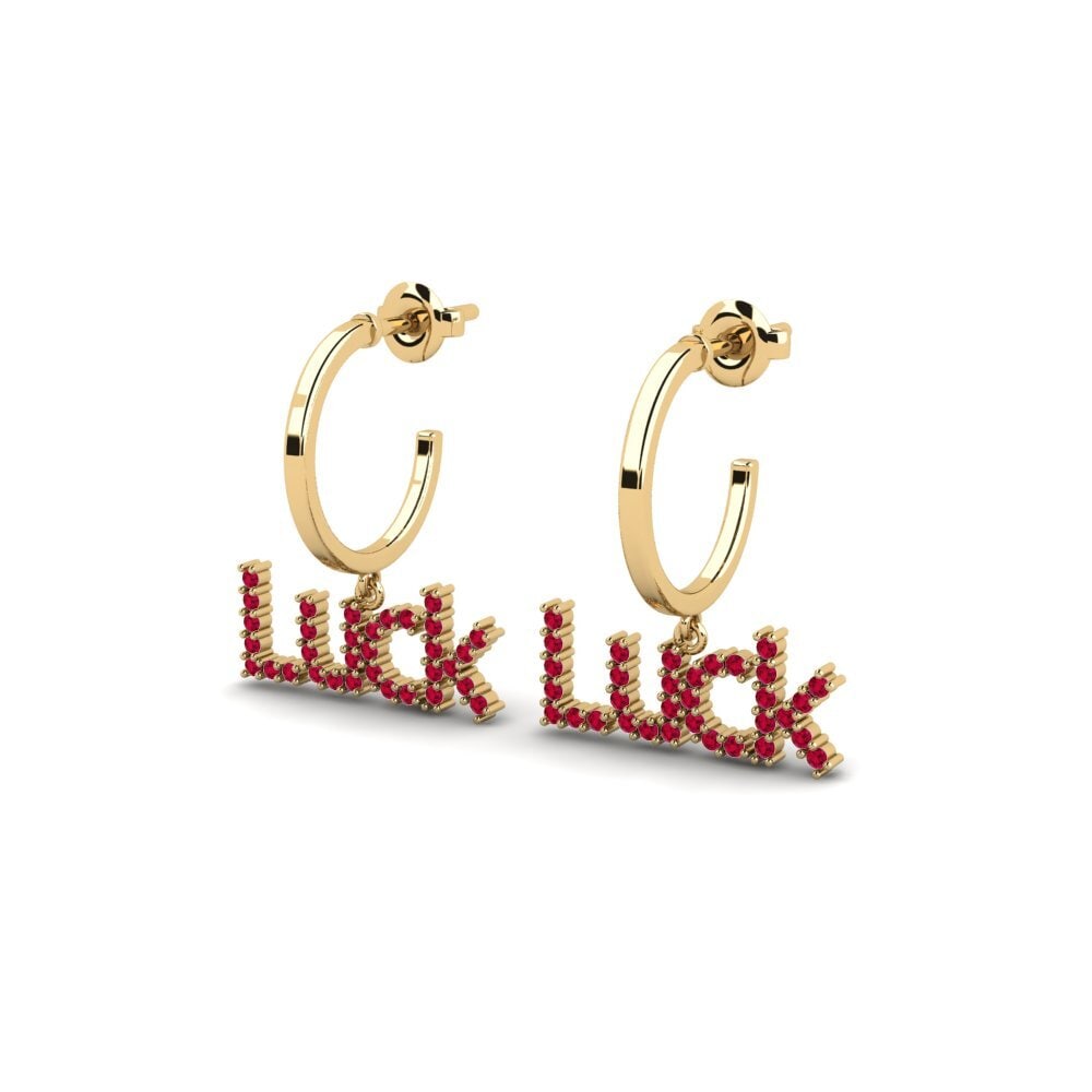 Ruby Women's Earring Vrana