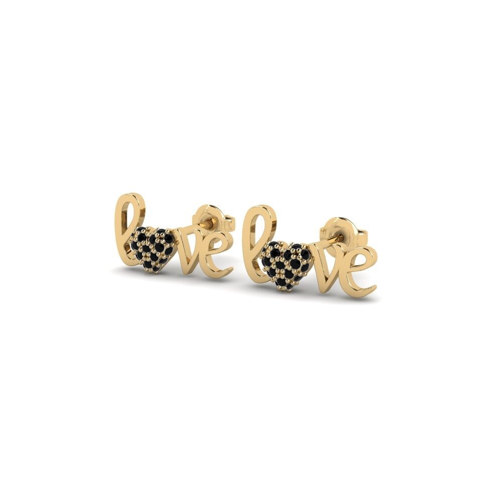 Black Diamond Women's Earring Zeriaz