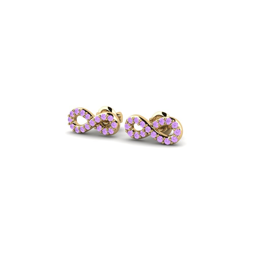 Amethyst Damen ohrring Arnage