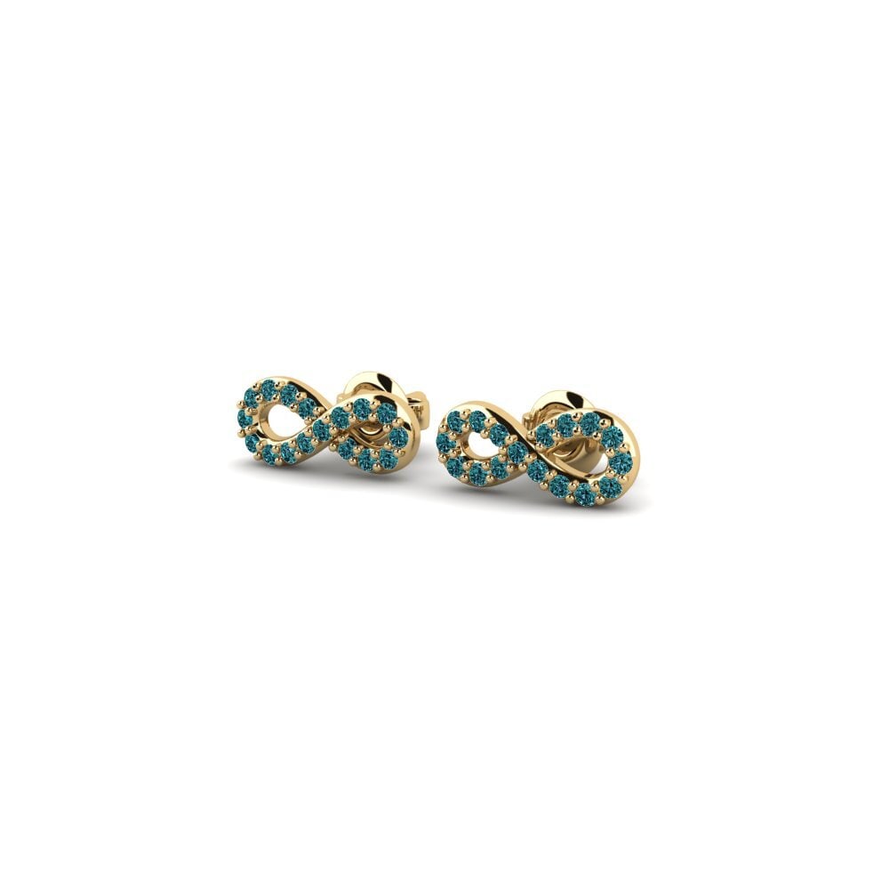 Diamante Azul Pendiente de mujer Arnage
