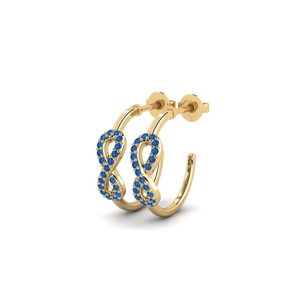 sapphire-zirconia Women's ต่างหู Brera