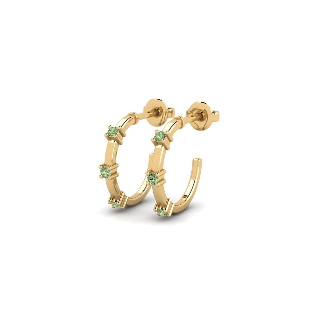 Diamante Verde Pendiente de mujer Eri