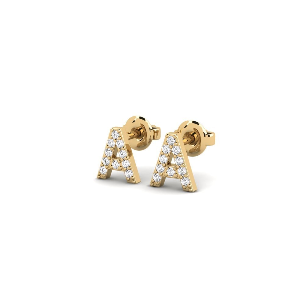 Round Women's Earring Vuori - A
