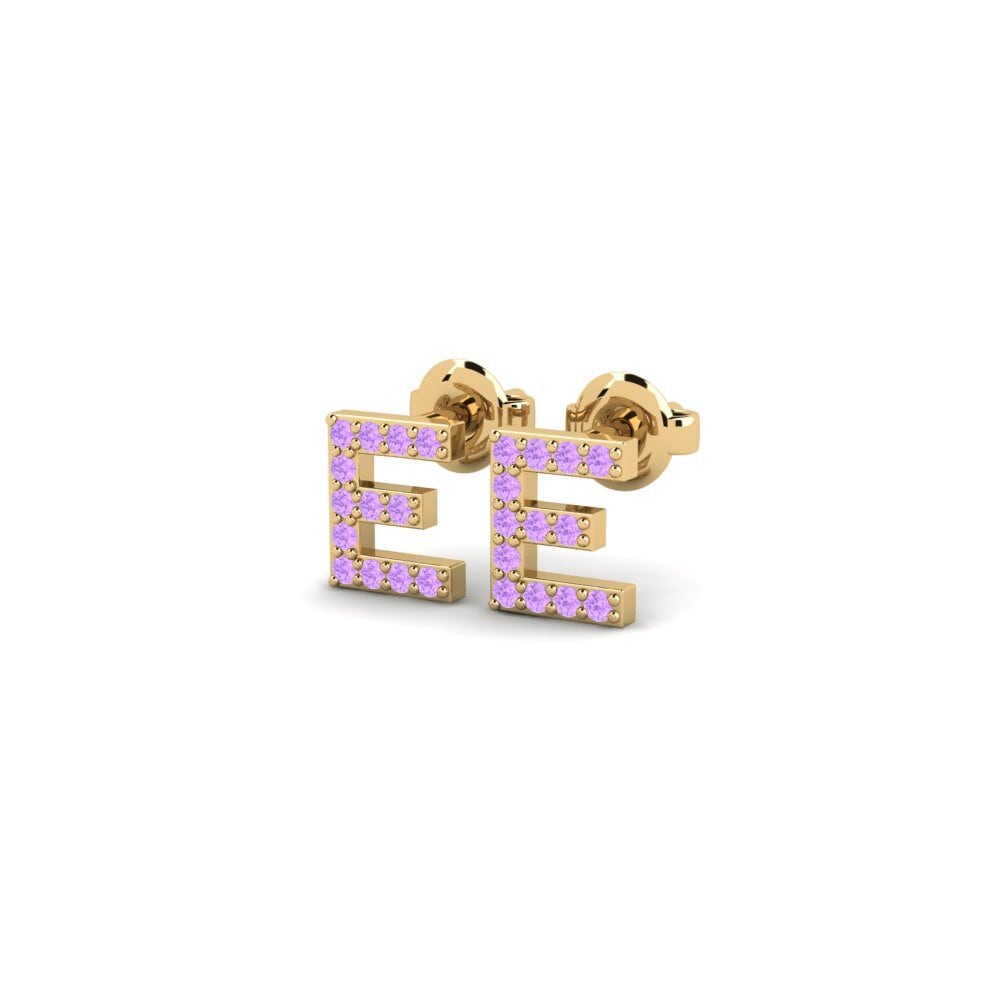 Amethyst Women's Earring Vuori - E