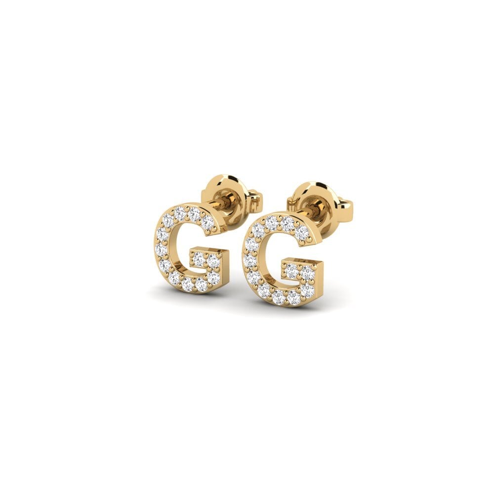 Round Women's Earring Vuori - G