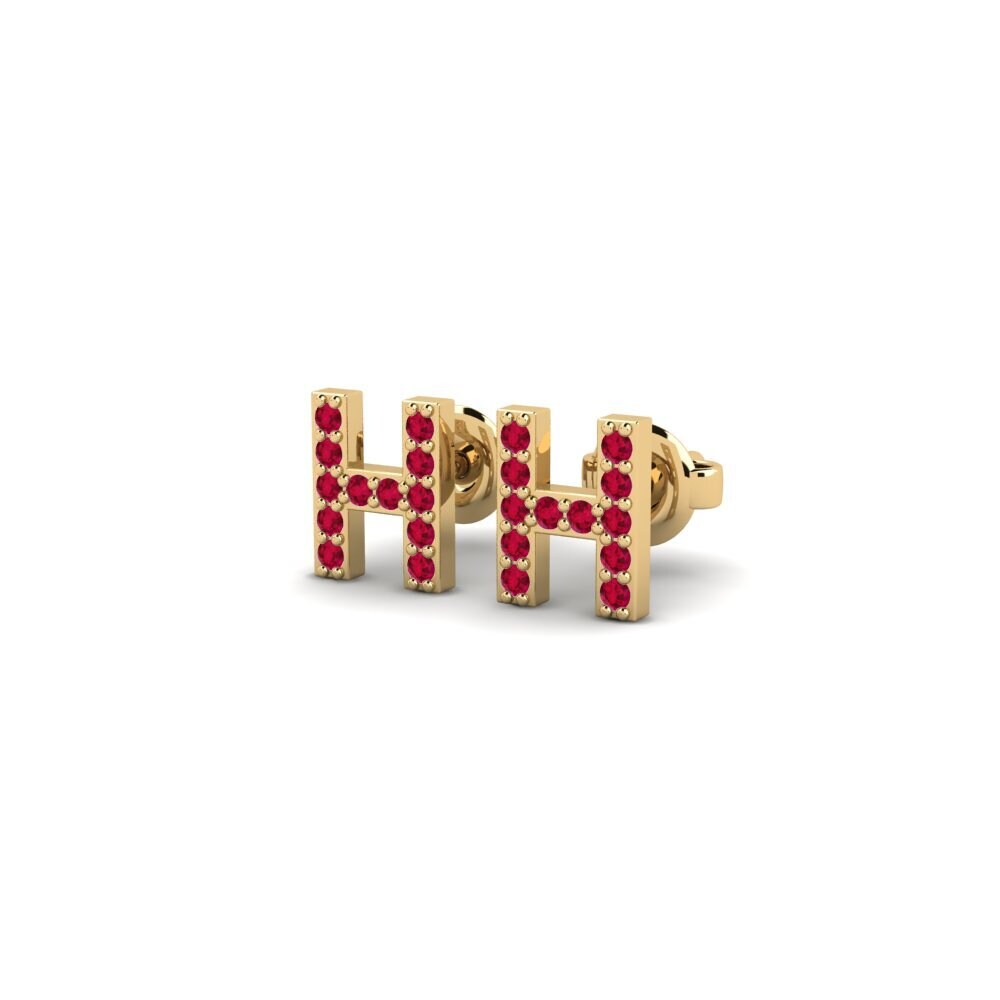 Ruby Women's Earring Vuori - H