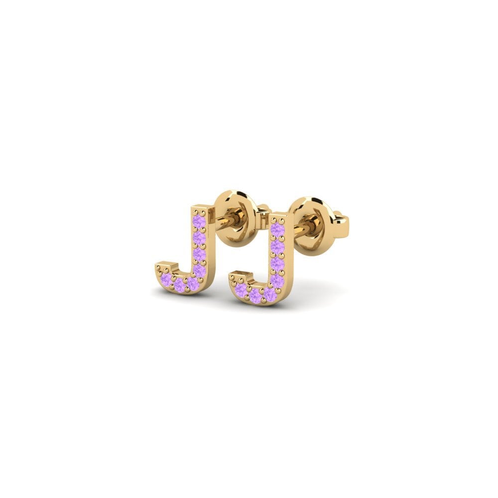 Amethyst Women's Earring Vuori - J