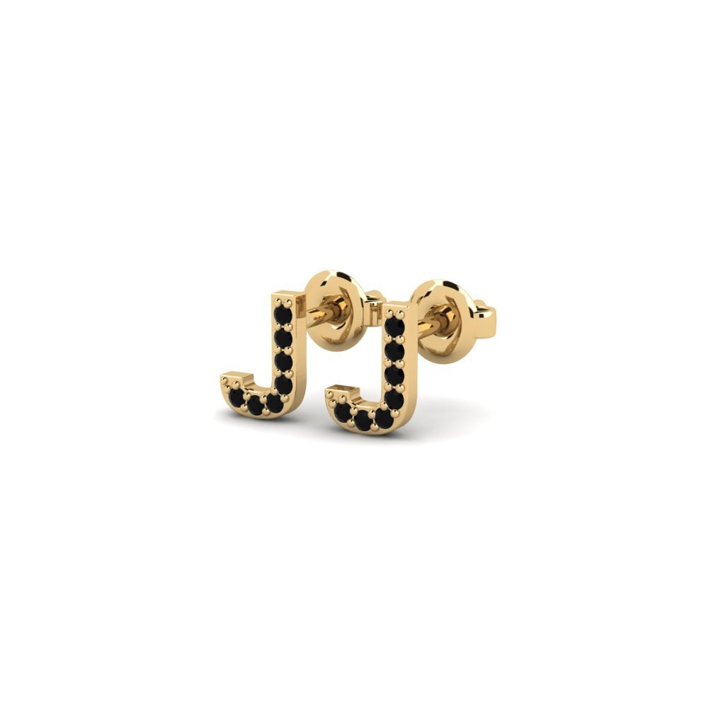 Black Sapphire Women's Earring Vuori - J
